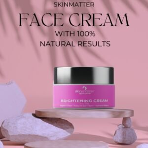 SkinMatter Radiance Glow Whitening Cream with eco-friendly packaging box - Complete brightening skincare solution for even skin tone